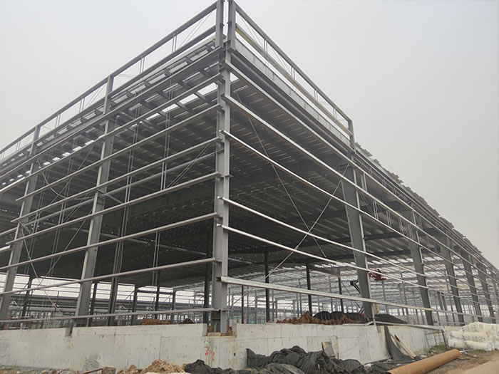 尚志钢结构厂房网架工程