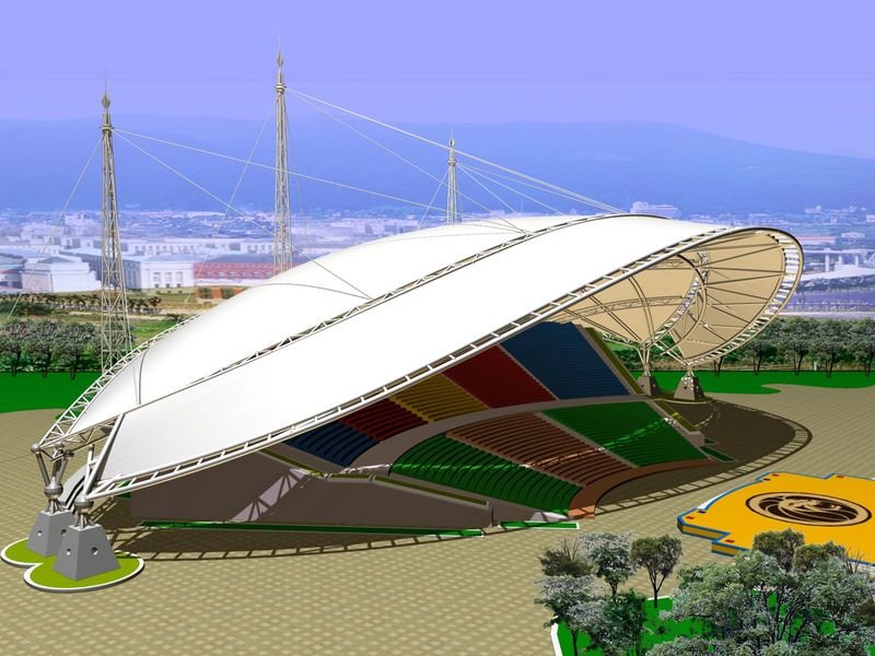 滁州体育场膜结构