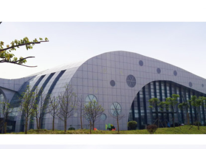 九龙坡会议中心外景网架工程
